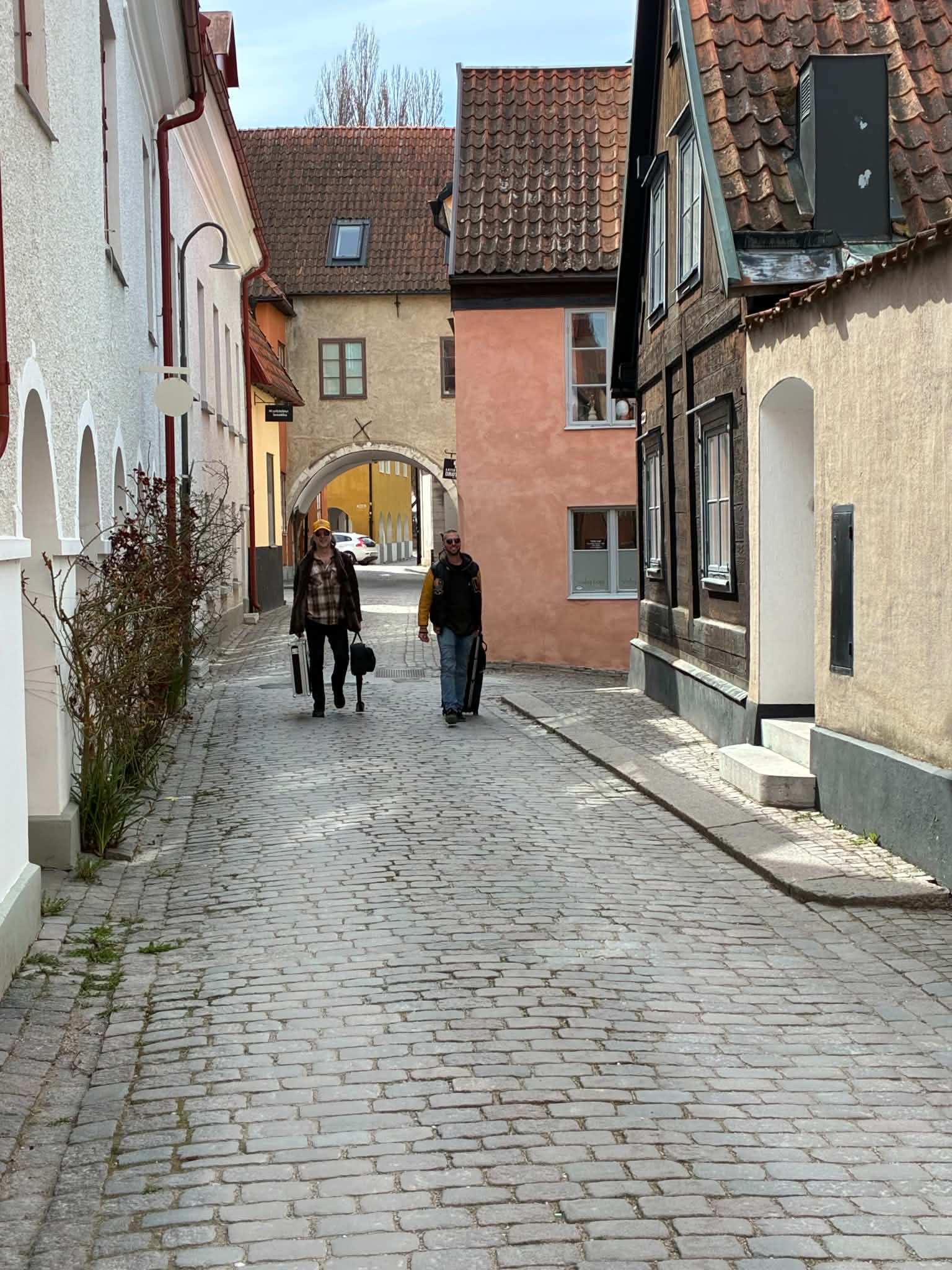 Promenad genom Visby innerstad