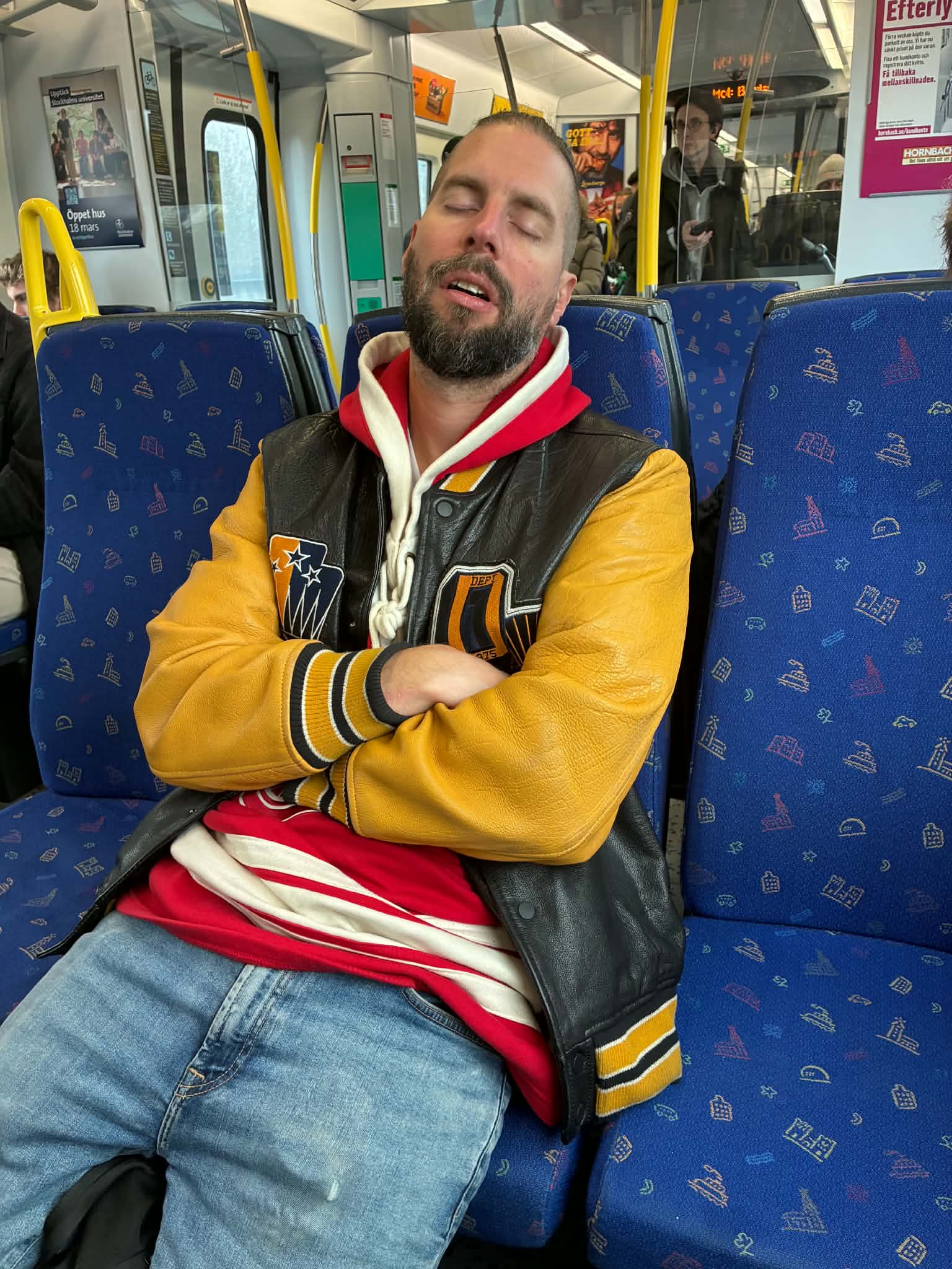 På bussen till spelningen