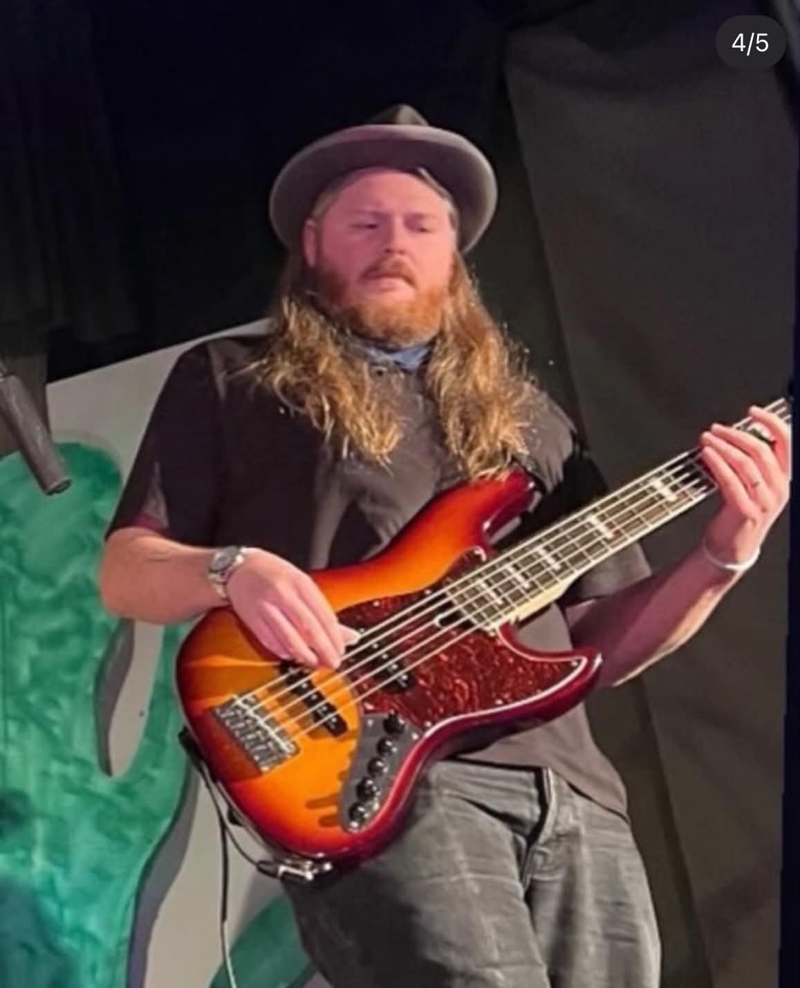 Pontus Lundin, gitarr i Pers Pack